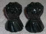 Wheat shock shakers glazed onyx black